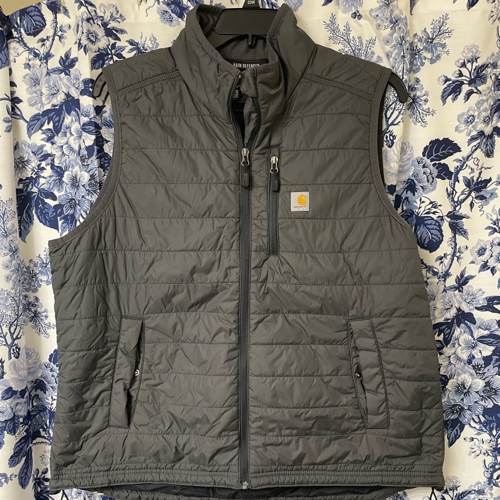 Carhartt Gray Rain Defender Vest